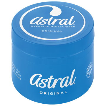 Astral Original crema hidratante rostro, hidratación suave para uso diario.