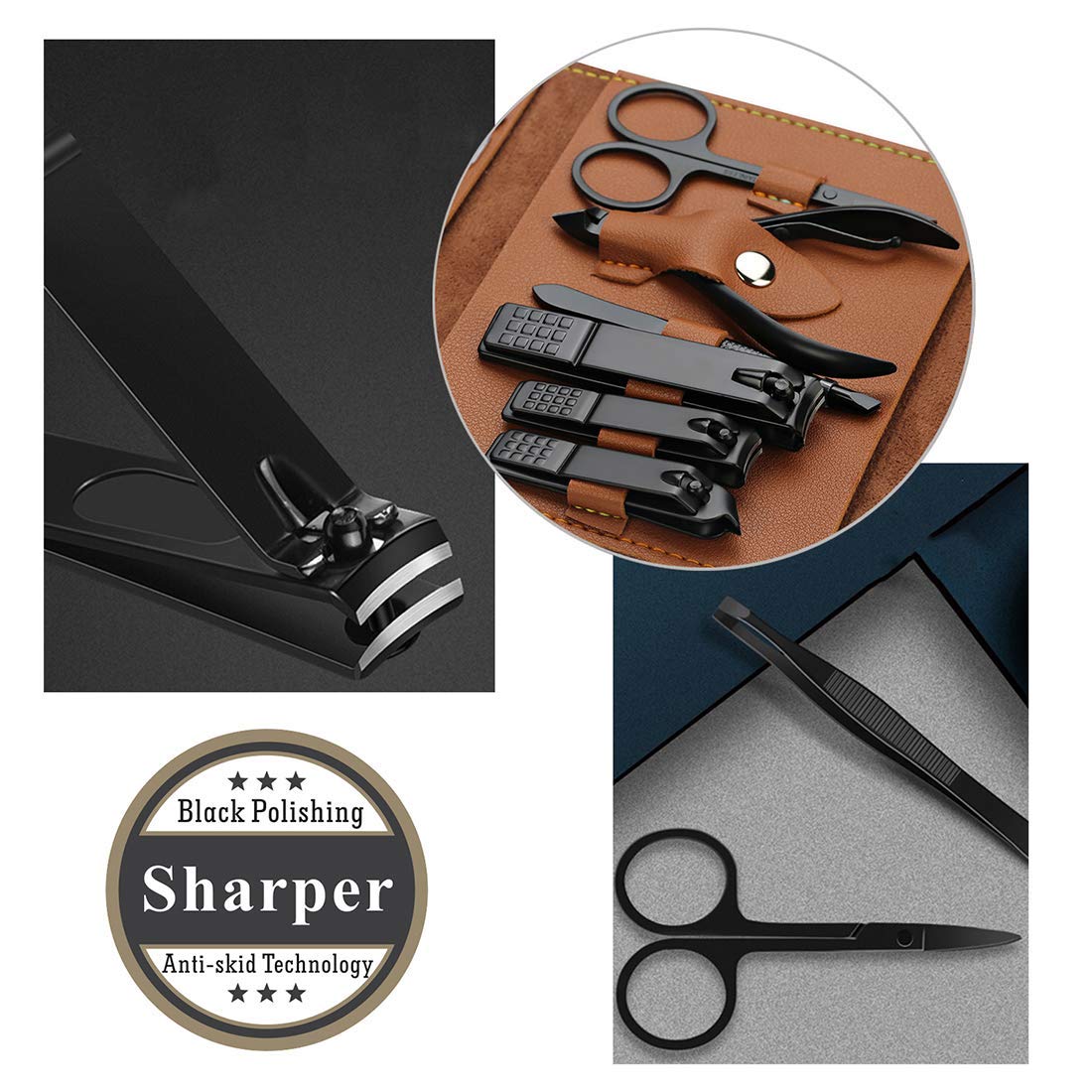 Atimier caja regalo de manicura en estuche elegante, perfecto para regalo.