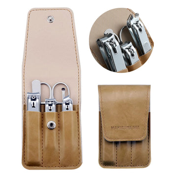 Atimier set-cortaunas-6-piezas, ergonómico para cuidado diario de uñas.