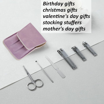 Set de cortaúñas Atimier para toda la familia, mantenimiento eficiente.