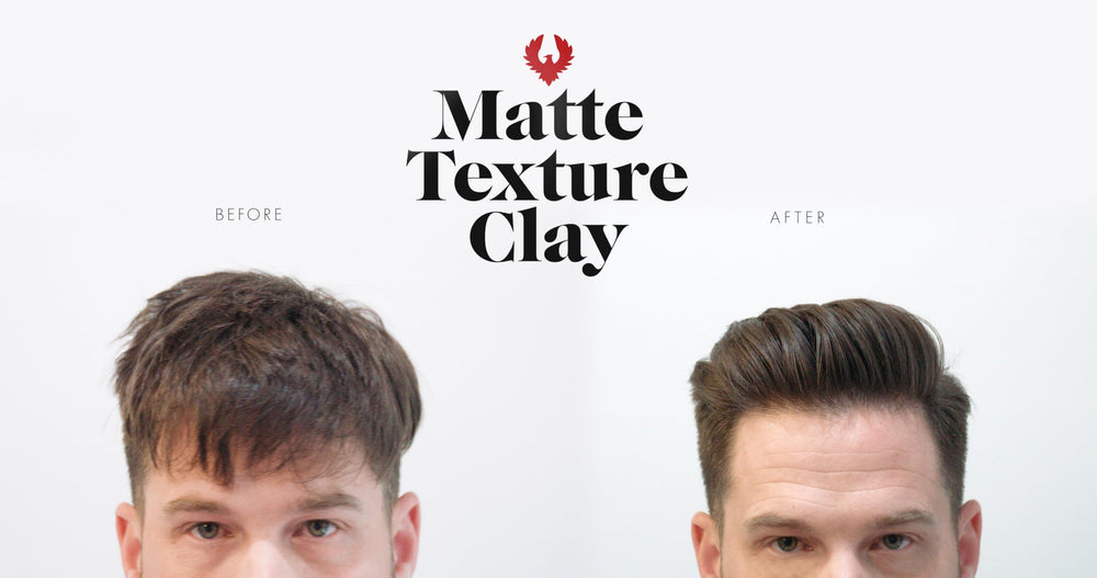 Atlas Matte Texture Clay: agarre medio a firme para peinado que dura todo el día