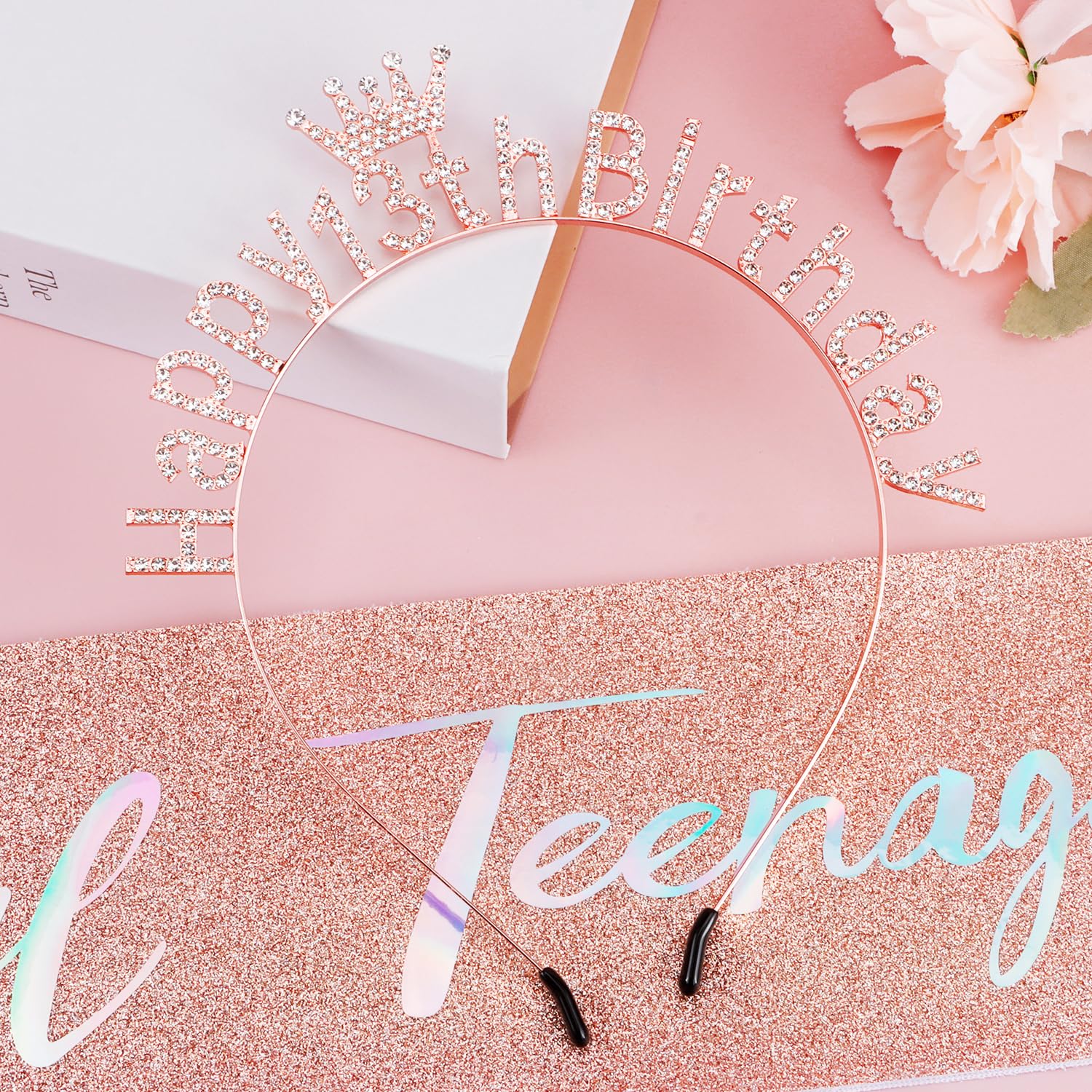 Accesorios Atoden para cumpleaños de 13 años, ideales para decorar