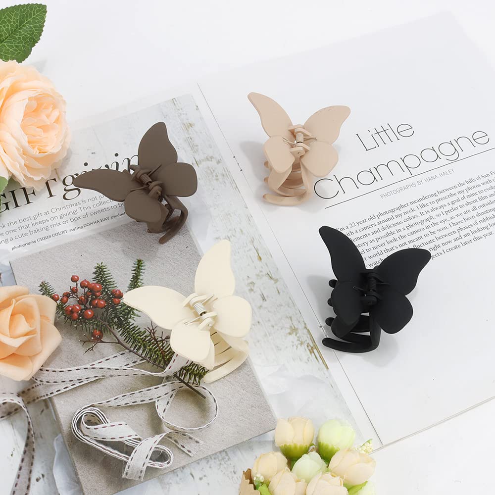 Atoden ganchos de pelo mariposa escena elegante para uso diario.
