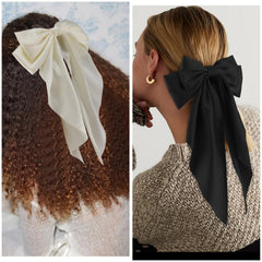 Lazo Atoden en uso para cabello largo y moño grande
