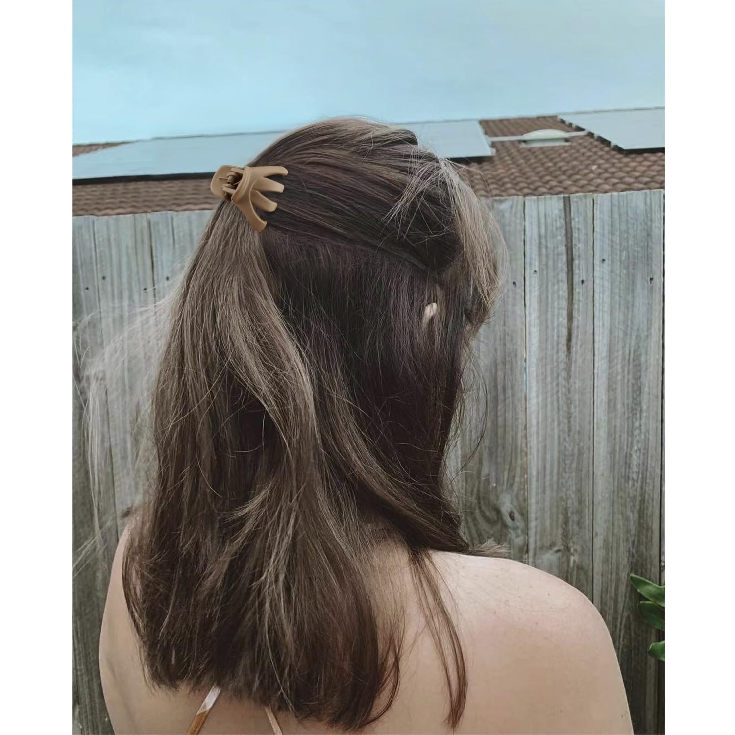 Pinza Atoden para cabello delicado, 1.6 pulgadas, ideal para peinados rápidos.
