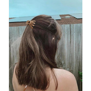 Pinza Atoden para cabello delicado, 1.6 pulgadas, ideal para peinados rápidos.