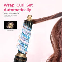 Atopskins 6 en 1 Air Styler Magico: AutoWrap rizos para peinados sin esfuerzo