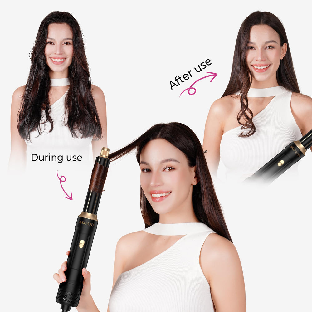Atopskins 6 en 1 Air Styler Magico: cable giratorio 360° para mayor maniobrabilidad