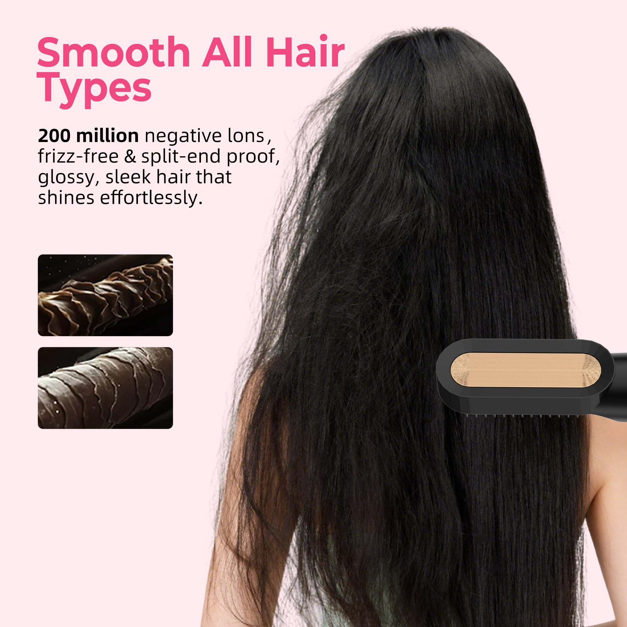 Atopskins 6 en 1 Air Styler Magico: cepillo redondo para volumen y acabado suave