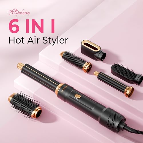 Atopskins 6 en 1 Air Styler Magico: ion-negativo para brillo y reducción de frizz