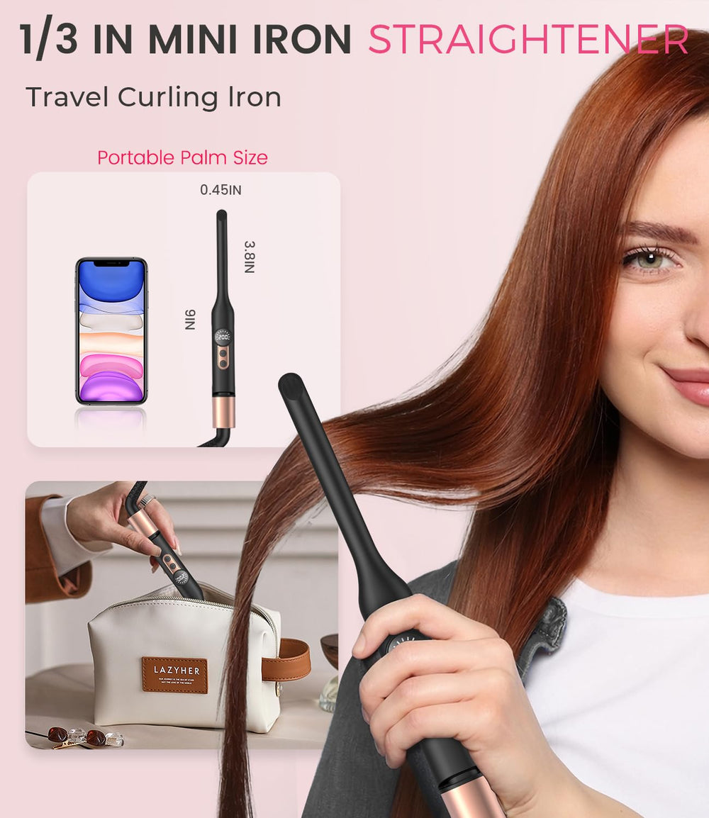 Atopskins Mini Plancha portátil lista para viaje con diseño compacto