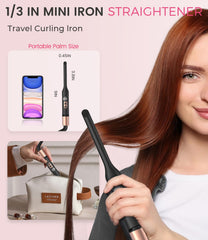 Atopskins Mini Plancha portátil lista para viaje con diseño compacto