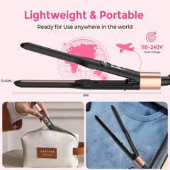 Atopskins Mini Plancha protege color y cabello con calor suave