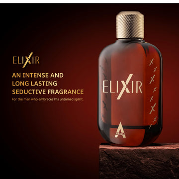 Atralia Elixir detalle del frasco que transmite lujo discreto.