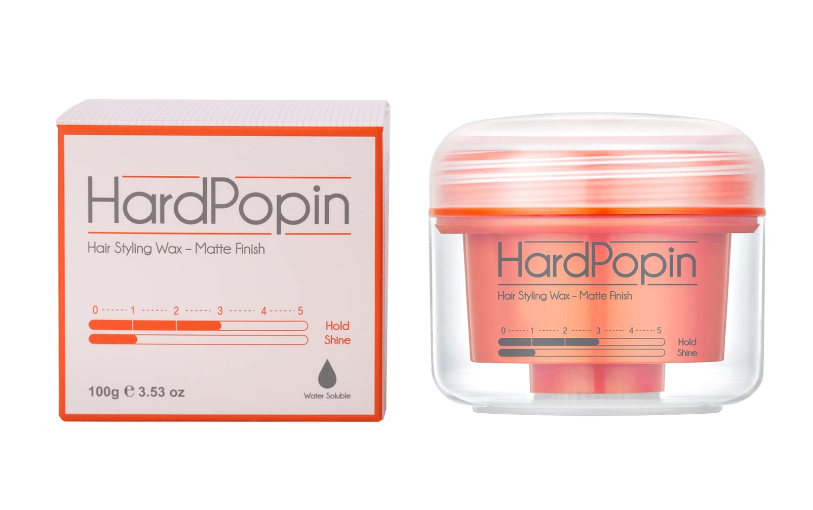 ATS Professional Stylemuse Hard Popin, peinado con acabado mate para estilo natural.