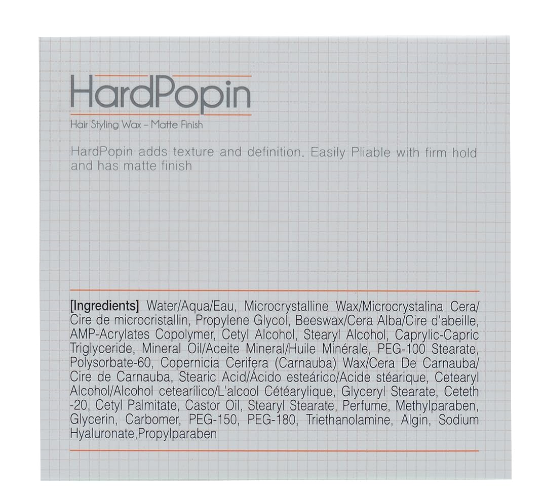 ATS Professional Stylemuse Hard Popin, sin residuos tras lavado para cabello limpio.