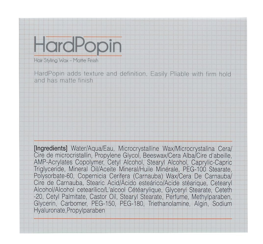 ATS Professional Stylemuse Hard Popin, sin residuos tras lavado para cabello limpio.