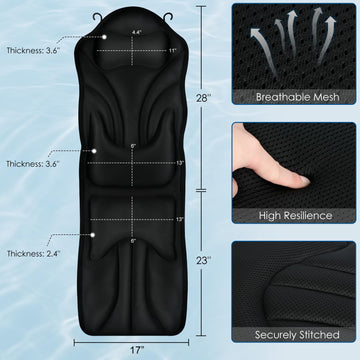 Atsuwell almohada para zona de caderas facilita relajación y confort.