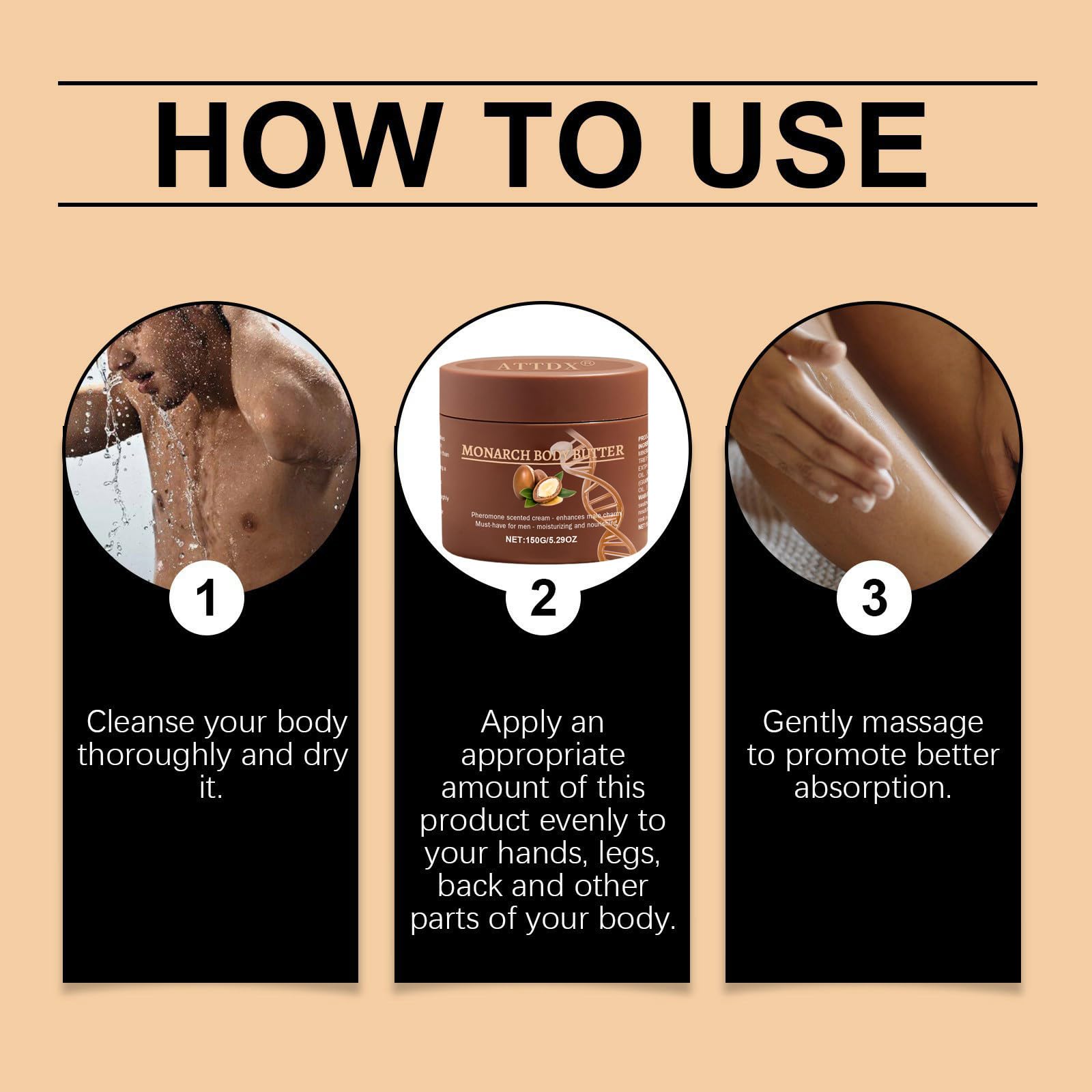 ATTDX aroma diario para hombres, ideal durante el día y la noche.