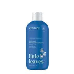 ATTITUDE Bubble Wash para Niños, botella azul, cuidado suave para piel delicada