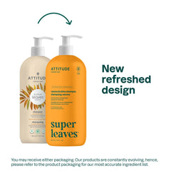 ATTITUDE champú, etiqueta EWG Verified, transparencia de ingredientes.