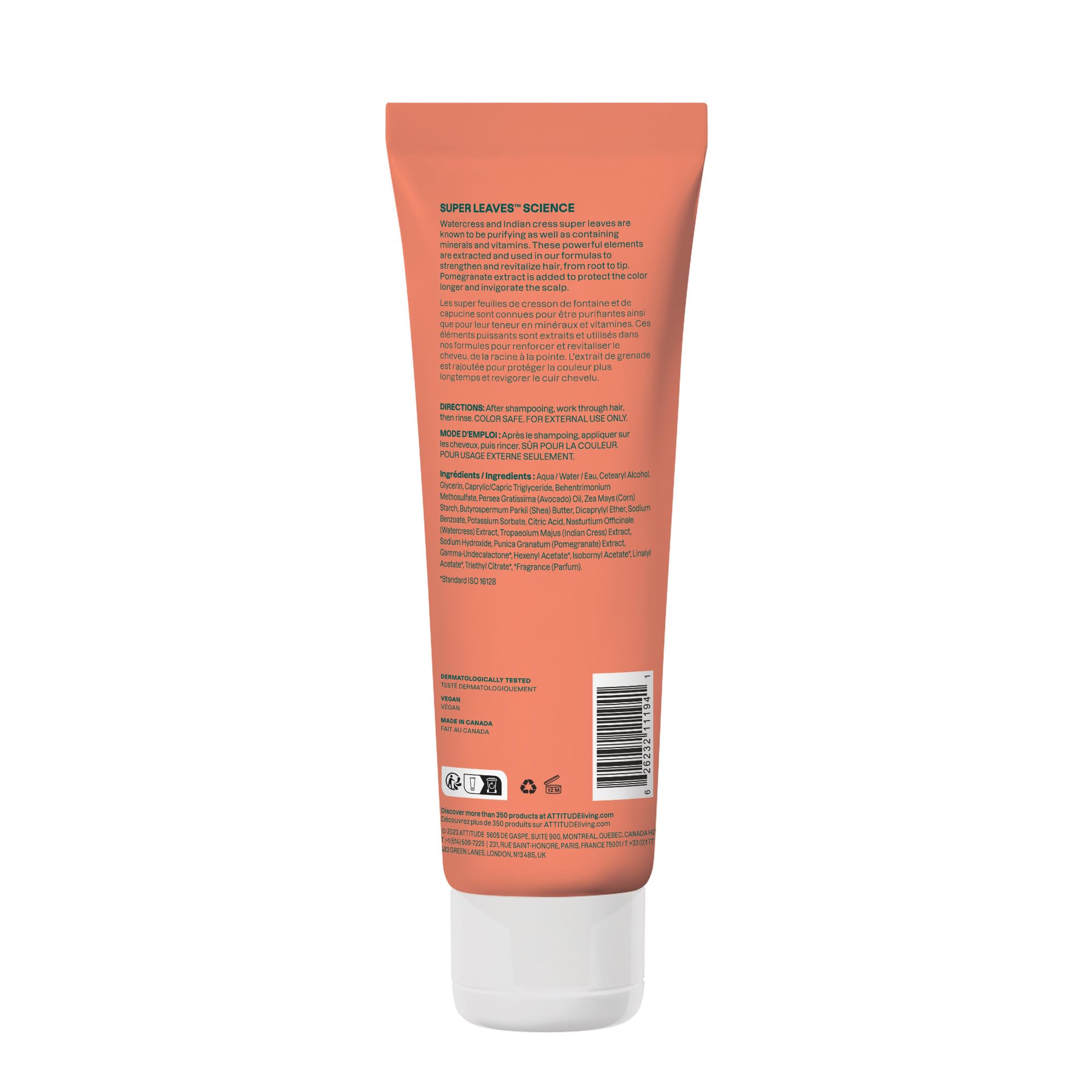 Aplicación diaria con Acondicionador Colorlast para cabello teñido.