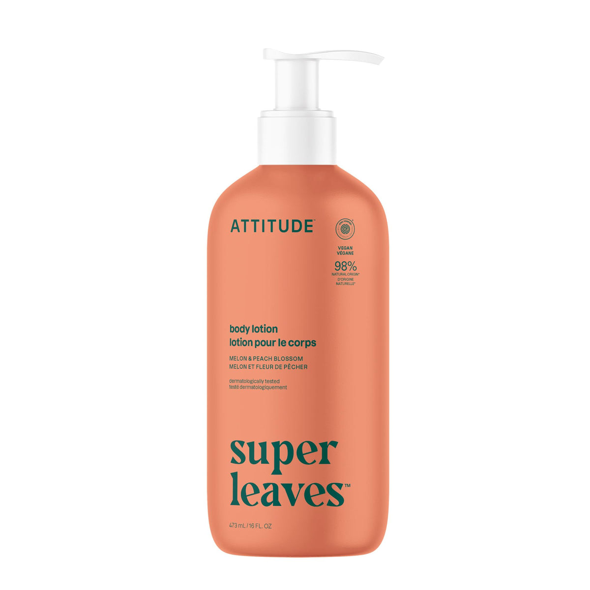 ATTITUDE crema corporal en bote, hidratación sin grasa para piel seca.