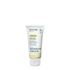 La crema ATTITUDE para manos con aceite de argán calma piel sensible y nutre.