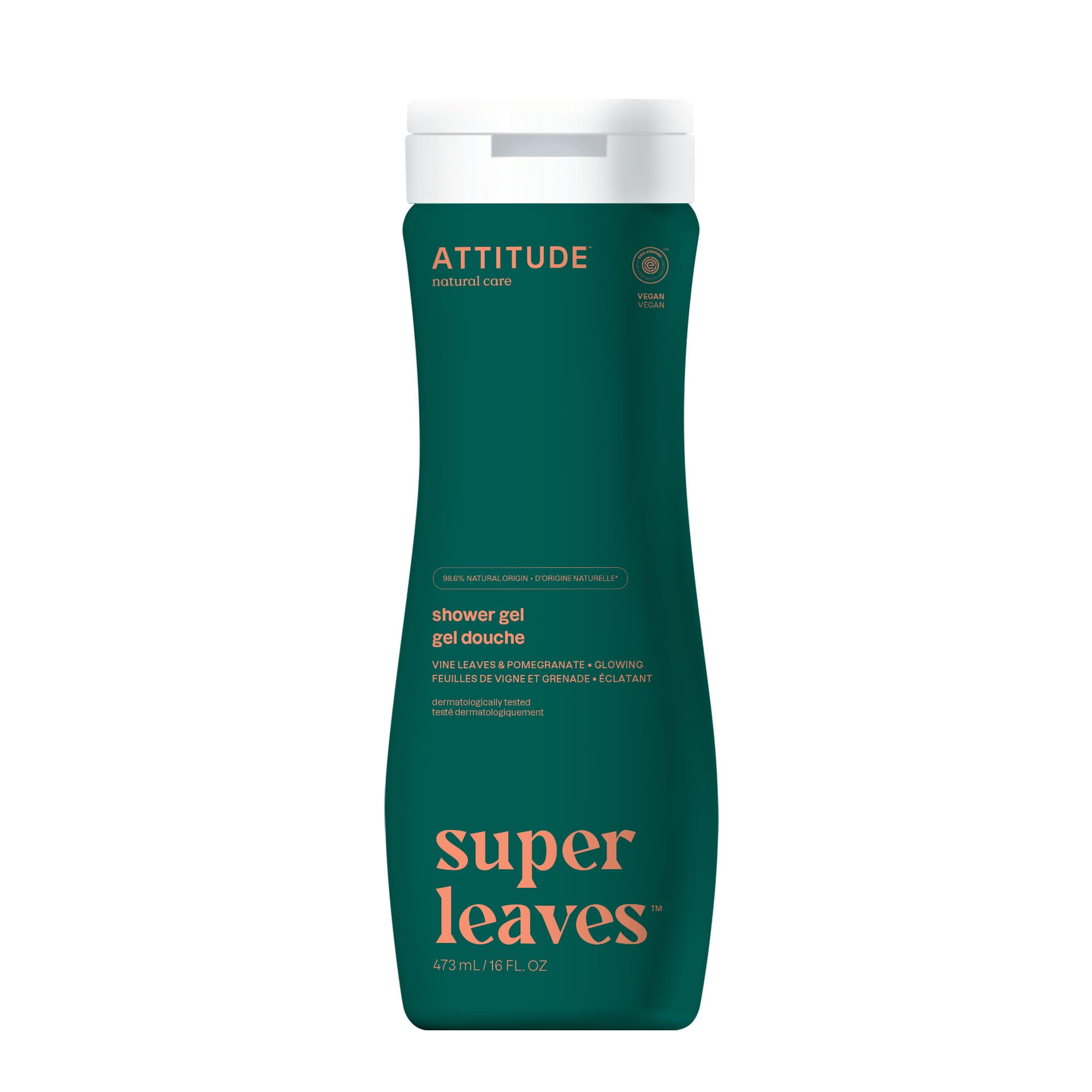 ATTITUDE gel ducha verificado EWG, claridad de ingredientes para tu rutina diaria.