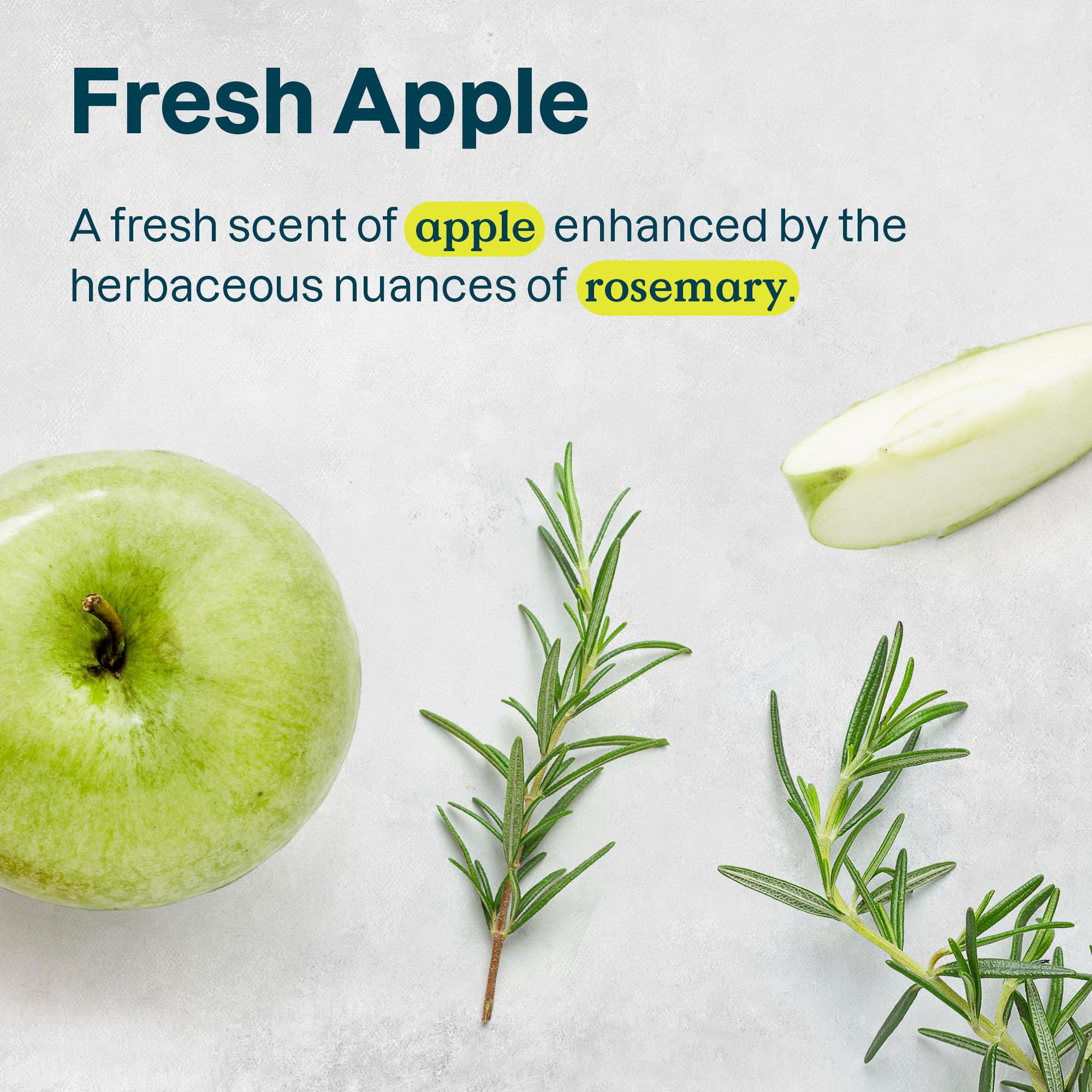 ATTITUDE Savon mains sensibles — parfum pomme fraîche idéal pour cuisine et salle de bain.