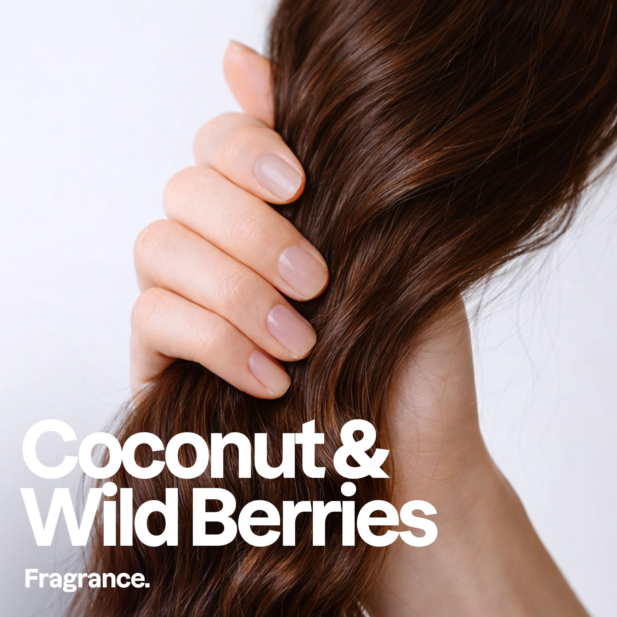 Parfum noix de coco, poire et papaye, expérience sensorielle agréable.