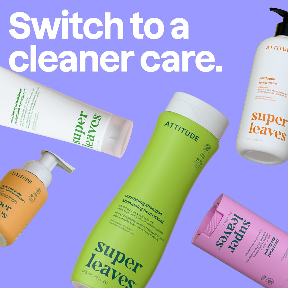 ATTITUDE Shampooing Nourrissant – recharge en vrac pour une routine durable.