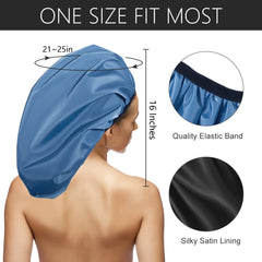 Gorro de ducha Auban exterior impermeable evita filtraciones durante la ducha
