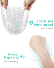 Gorro Auban elástico y grueso, se adapta a todo tipo de cabello para ducha