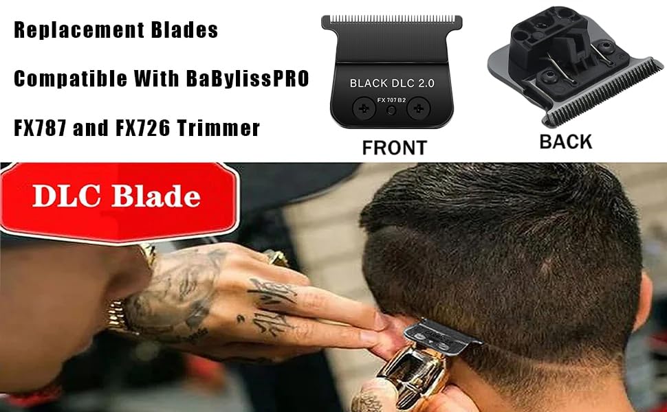Audoc diseño de precisión para BaByliss Fx787 y Fx726, corte suave.