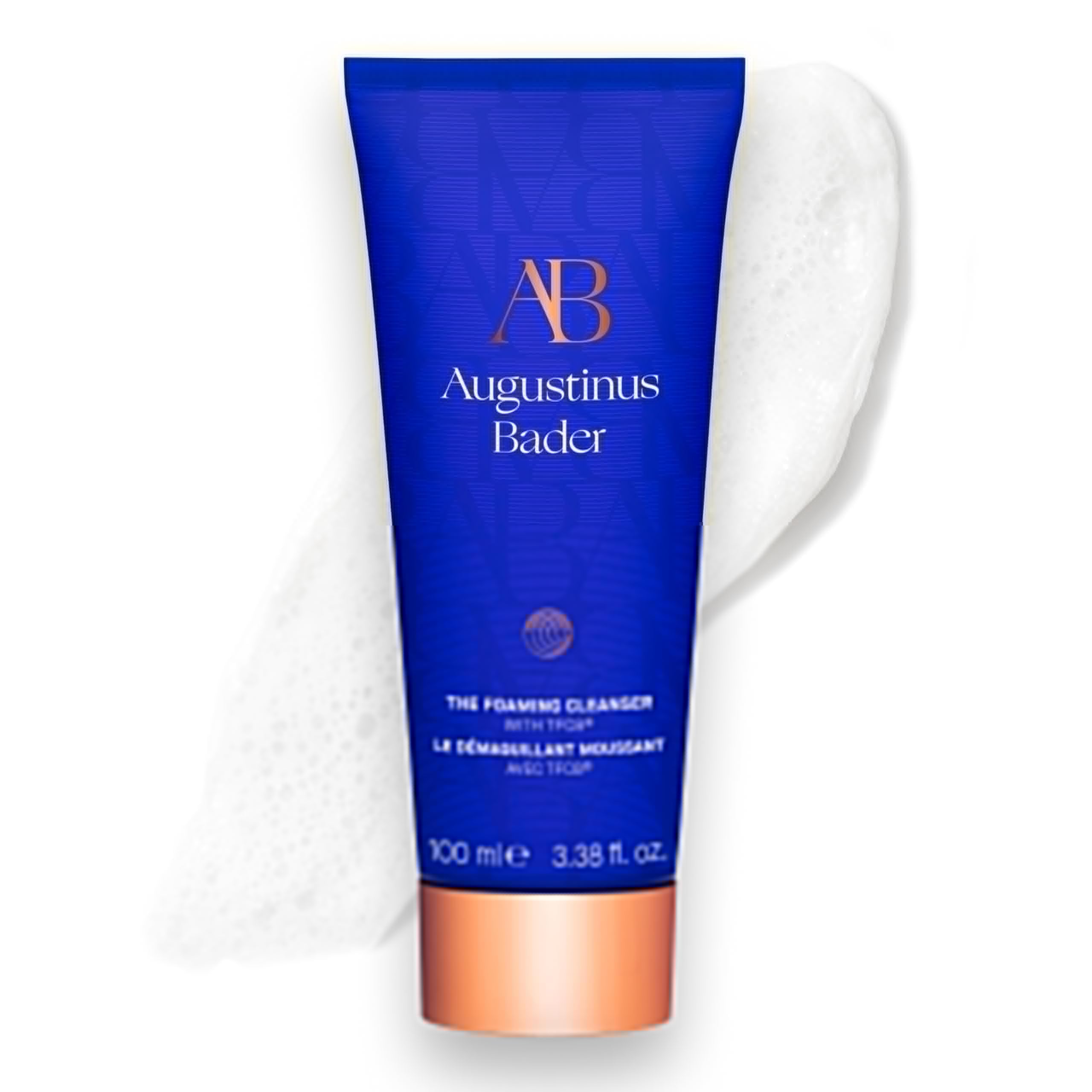 Augustinus Bader nettoyant moussant, emballage luxe, purification en douceur