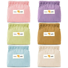 AUGSUN bolsas pana canalé 6pc vista frontal para organización