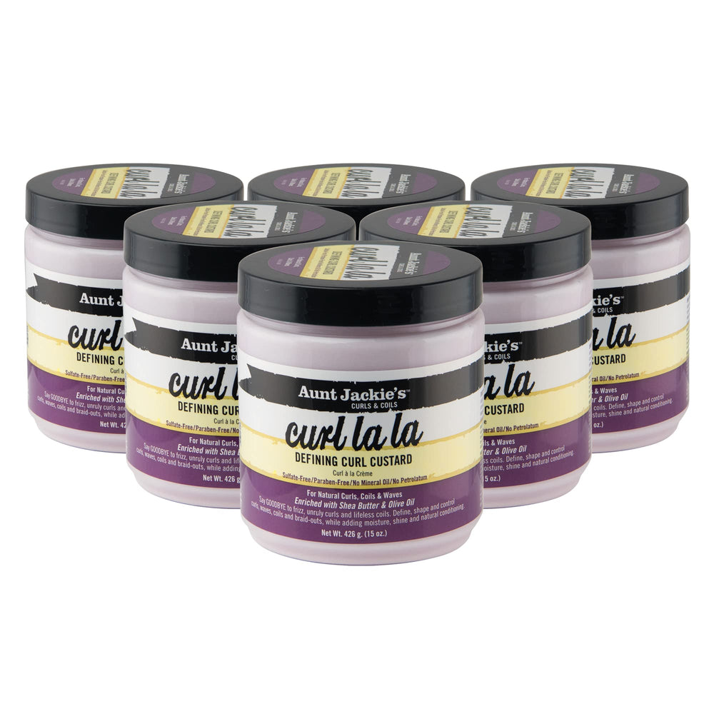 Aunt Jackie's crema definidora para rizos en envase de 15 oz, definición y manejo suave.