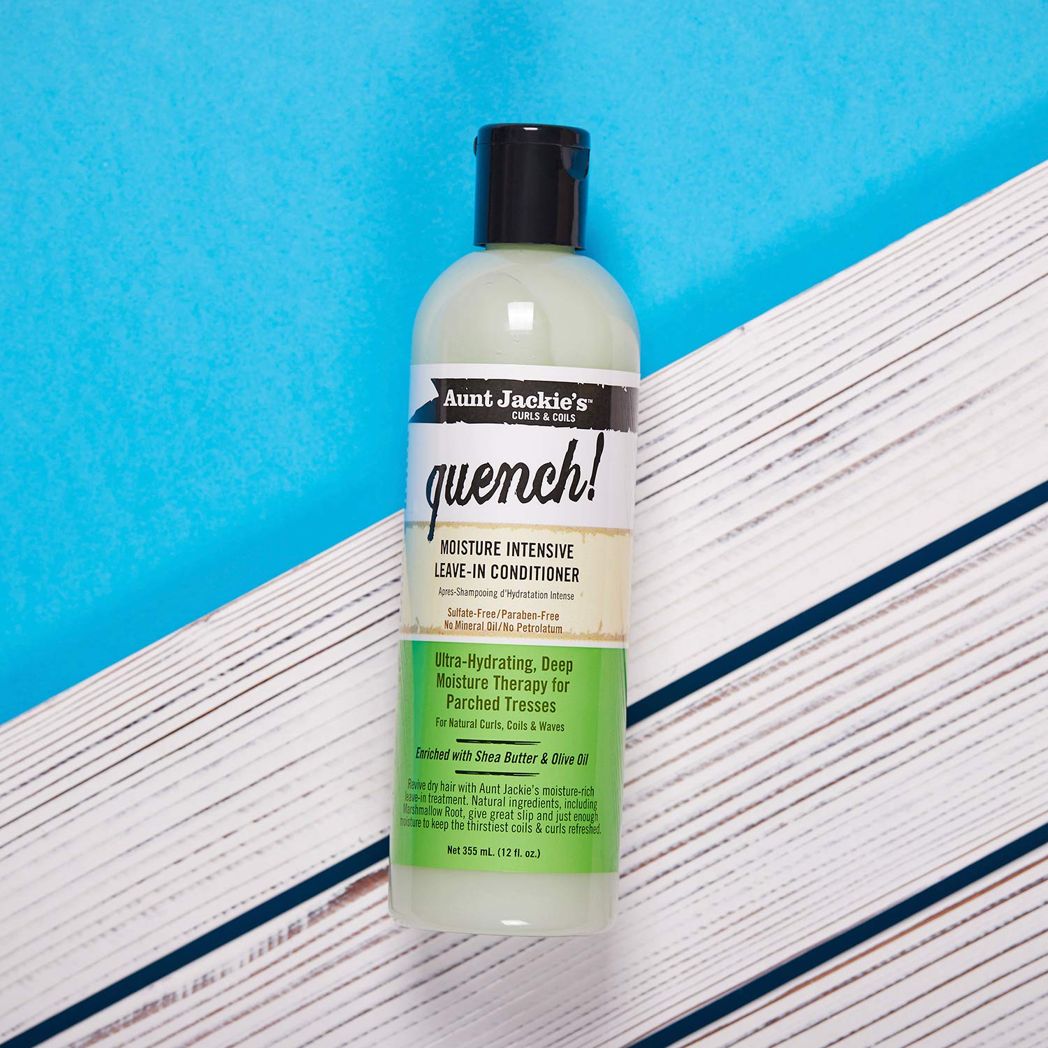 Aunt Jackie's manteca de karité nutre sin sobrecargar el cabello