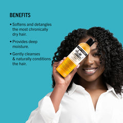 Aunt Jackie's Oh So Clean: aceite de coco para hidratación suave del cabello.