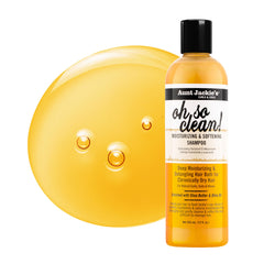 Aunt Jackie's Oh So Clean: manteca de karité para suavidad y brillo.