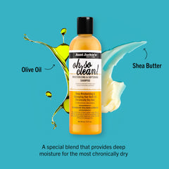 Aunt Jackie's Oh So Clean: textura espumosa que deja el cabello limpio y suave.