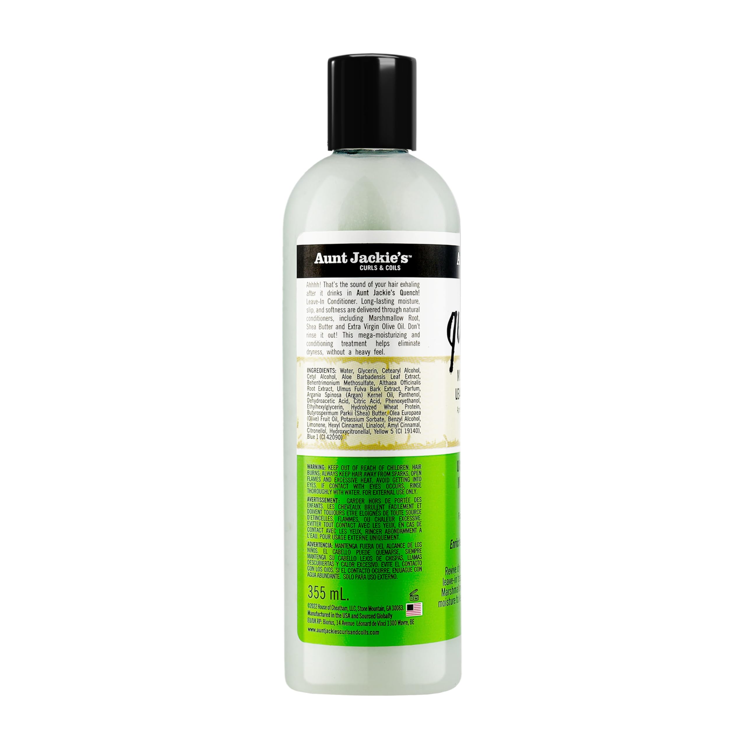 Etiqueta destaca ingredientes clave para la hidratación del cabello