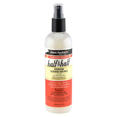 Aunt Jackie's botella de leche capilar hidratante con linaza para hidratar