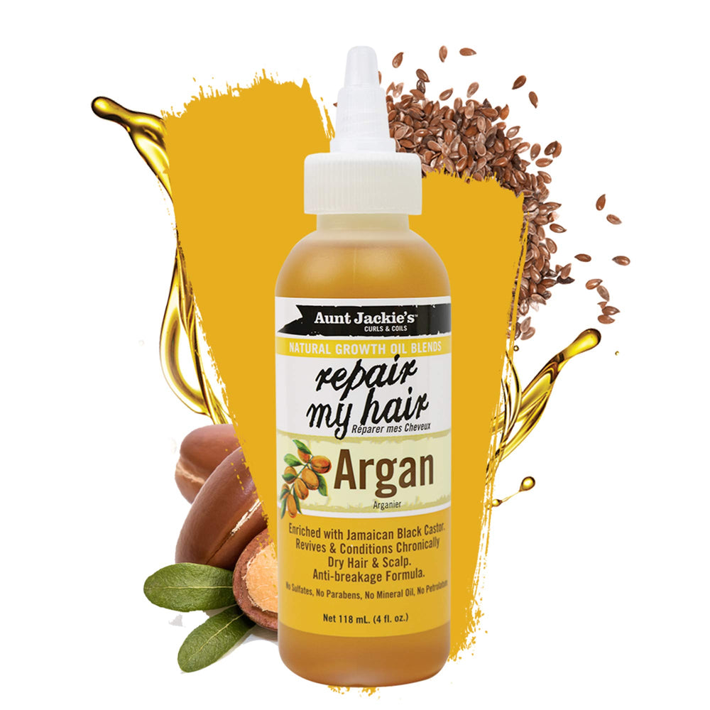 Aunt Jackie's Repair My Hair Argan: aplicación suave que ayuda a reducir la rotura