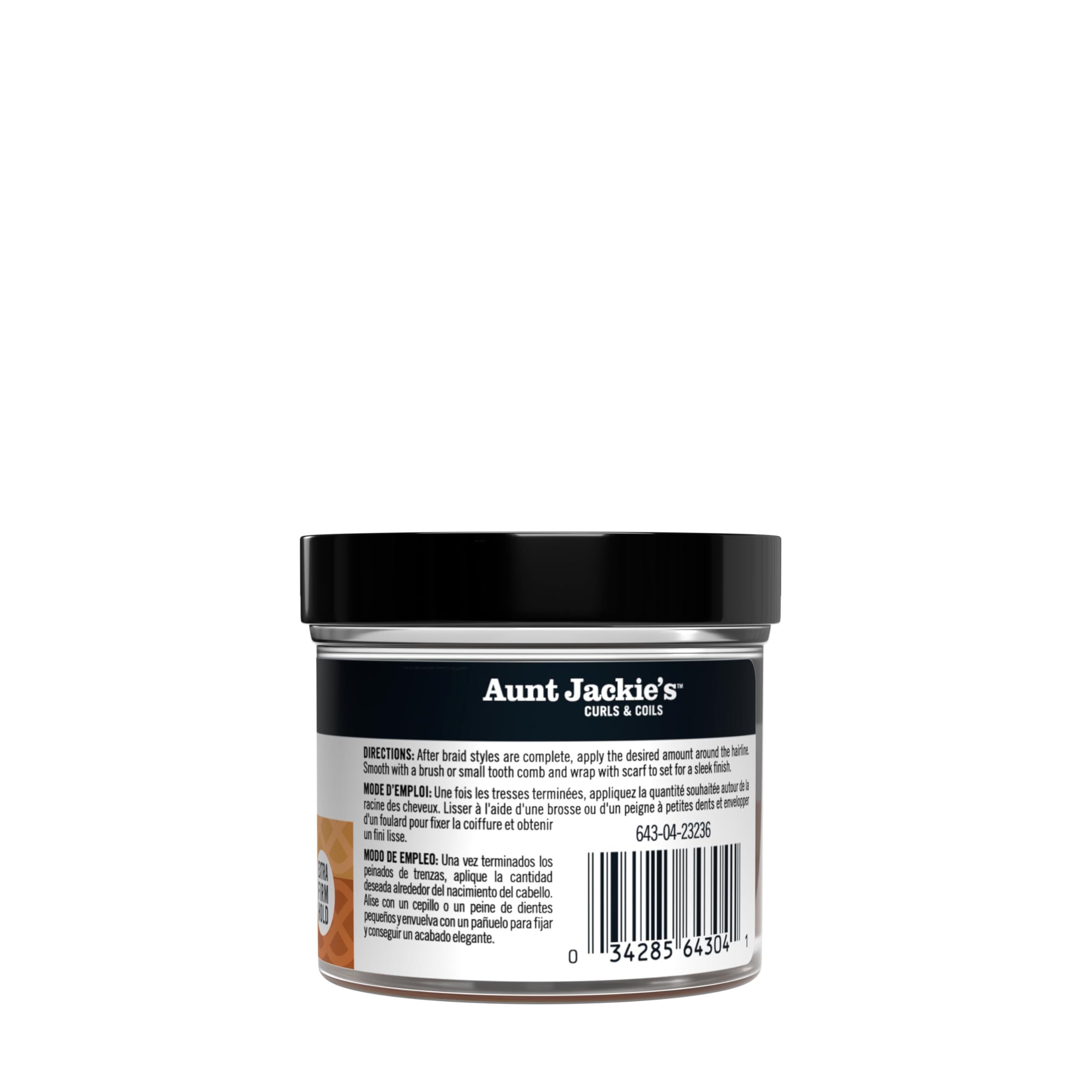Aunt Jackie's gel para contorno: acabado sin residuos.