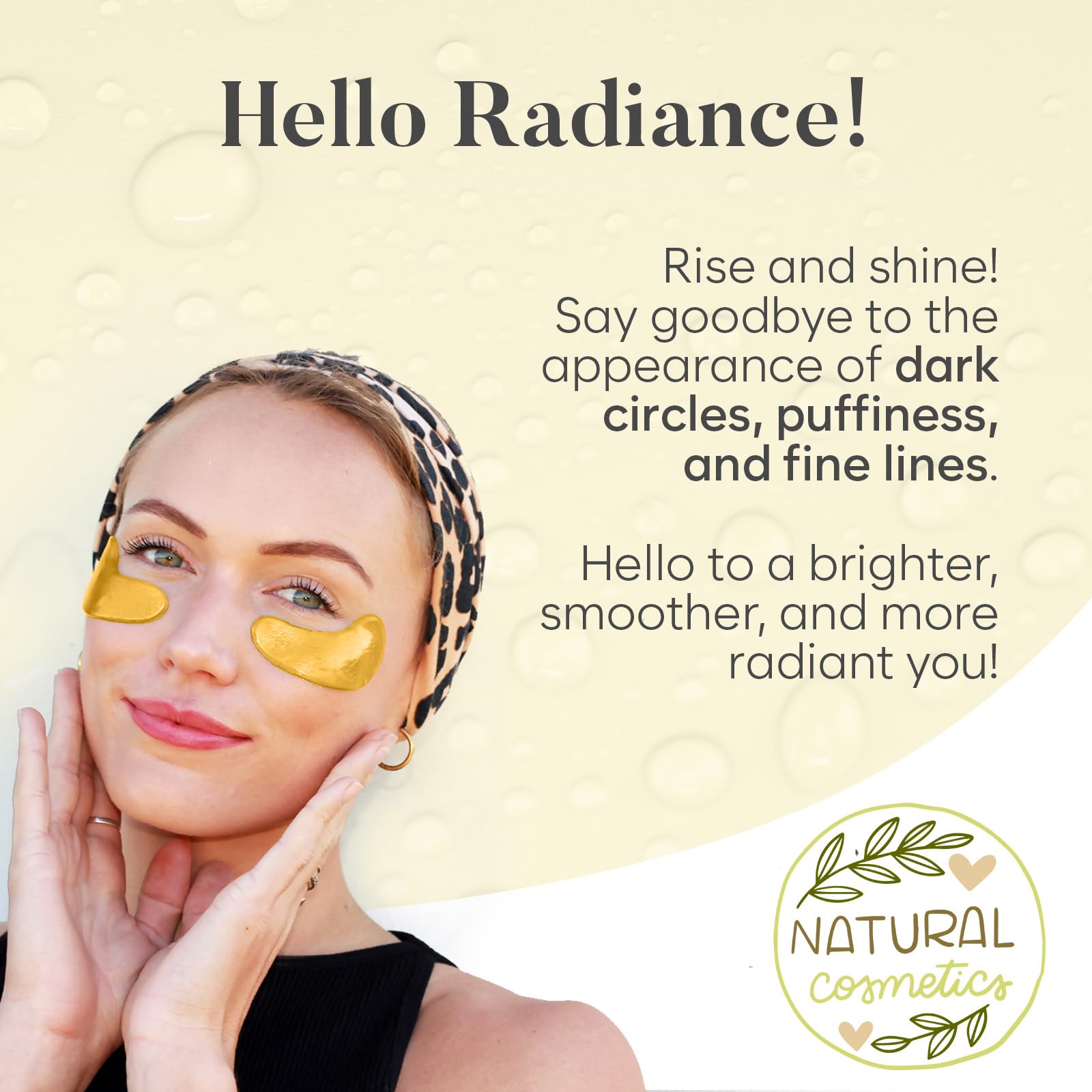 AURAE parches ojos té verde: acción suave para deshinchar y revitalizar