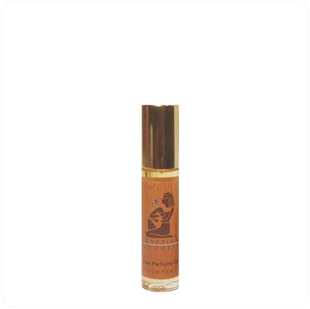 Auric Blends Egyptian Goddess Edición Especial roll-on: aroma floral con musk, ideal para cuello.