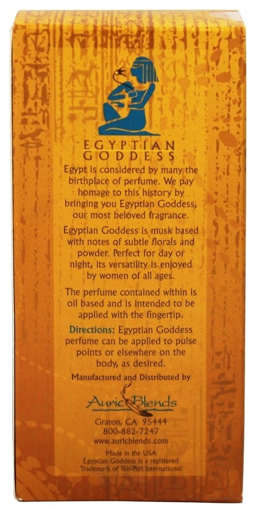 Auric Blends Egyptian Goddess envase de 55 ml para perfumar en cualquier ocasión.