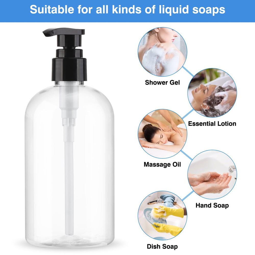 Envase transparente Aurnoet, ideal para organizar líquidos.